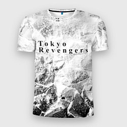 Футболка спортивная мужская Tokyo Revengers white graphite, цвет: 3D-принт