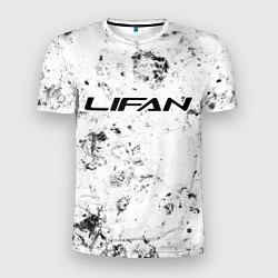 Футболка спортивная мужская Lifan dirty ice, цвет: 3D-принт