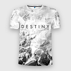 Мужская спорт-футболка Destiny white graphite