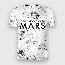 Футболка спортивная мужская Thirty Seconds to Mars dirty ice, цвет: 3D-принт