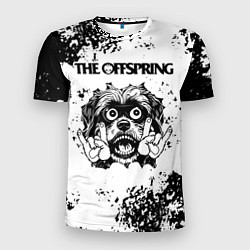 Футболка спортивная мужская The Offspring - рок пес, цвет: 3D-принт