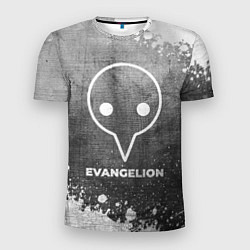 Футболка спортивная мужская Evangelion - grey gradient, цвет: 3D-принт