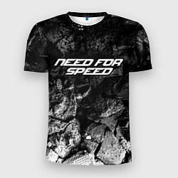 Футболка спортивная мужская Need for Speed black graphite, цвет: 3D-принт