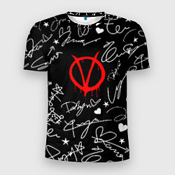 Футболка спортивная мужская Vendeta bend, цвет: 3D-принт