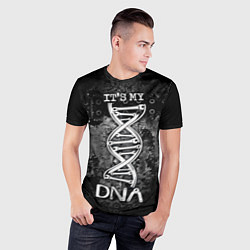 Футболка спортивная мужская Its my DNA, цвет: 3D-принт — фото 2