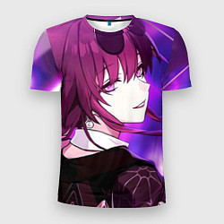 Футболка спортивная мужская Honkai Star Rail Kafka violet light, цвет: 3D-принт