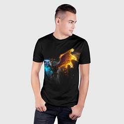 Футболка спортивная мужская Jakiro дота 2, цвет: 3D-принт — фото 2