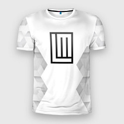 Футболка спортивная мужская Lindemann white poly, цвет: 3D-принт