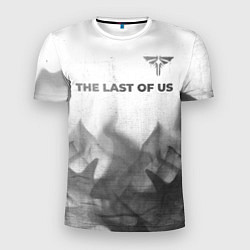 Футболка спортивная мужская The Last Of Us - white gradient посередине, цвет: 3D-принт