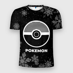 Футболка спортивная мужская Снежный Pokemon, цвет: 3D-принт