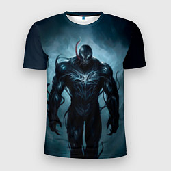 Футболка спортивная мужская Venom in fog, цвет: 3D-принт