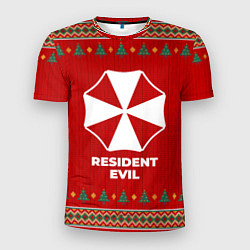 Футболка спортивная мужская Resident Evil new year, цвет: 3D-принт