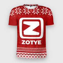 Футболка спортивная мужская Новогодний Zotye, цвет: 3D-принт