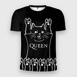 Футболка спортивная мужская Queen: cat rock, цвет: 3D-принт