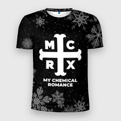 Футболка спортивная мужская Снежный My Chemical Romance, цвет: 3D-принт