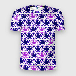 Мужская спорт-футболка Nirvana neon smile