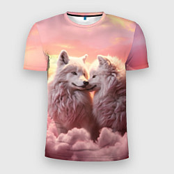 Футболка спортивная мужская Волчья страсть, цвет: 3D-принт