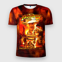 Футболка спортивная мужская Indiana Jones and the raiders of the lost ark, цвет: 3D-принт