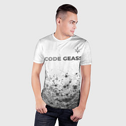 Футболка спортивная мужская Code Geass - white gradient посередине, цвет: 3D-принт — фото 2