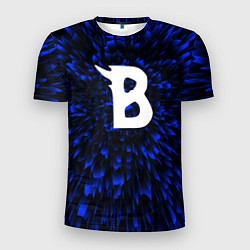Футболка спортивная мужская Beastars blue energy, цвет: 3D-принт