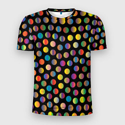 Мужская спорт-футболка Конфетти