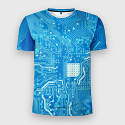 Мужская спорт-футболка Системная плата