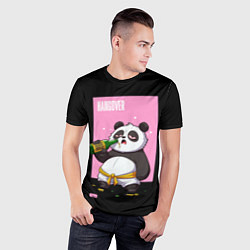 Футболка спортивная мужская Rum and Panda, цвет: 3D-принт — фото 2