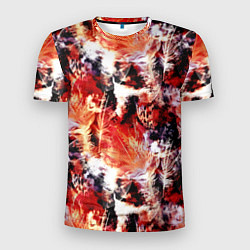 Мужская спорт-футболка Огненные перья