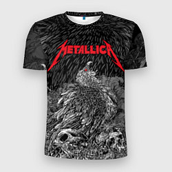 Футболка спортивная мужская Metallica - scavenger on the skull, цвет: 3D-принт