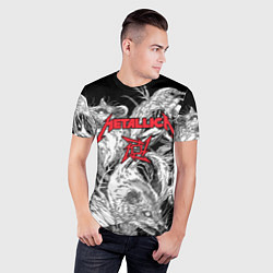 Футболка спортивная мужская Metallica - rats and crows, цвет: 3D-принт — фото 2