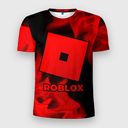 Футболка спортивная мужская Roblox - red gradient, цвет: 3D-принт