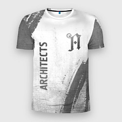 Футболка спортивная мужская Architects - white gradient вертикально, цвет: 3D-принт
