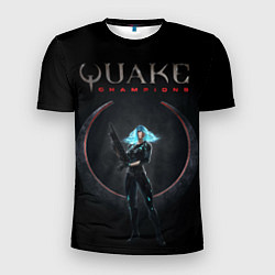 Футболка спортивная мужская Quake Champions - Nyx, цвет: 3D-принт