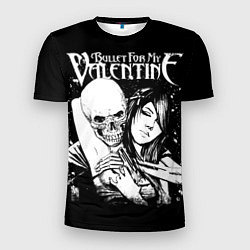 Футболка спортивная мужская Bullet for my valentine black, цвет: 3D-принт