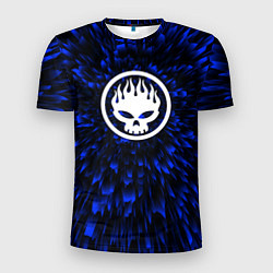 Футболка спортивная мужская The Offspring blue energy, цвет: 3D-принт
