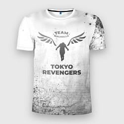 Футболка спортивная мужская Tokyo Revengers - white gradient, цвет: 3D-принт