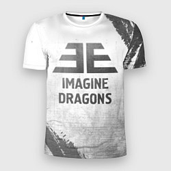 Футболка спортивная мужская Imagine Dragons - white gradient, цвет: 3D-принт