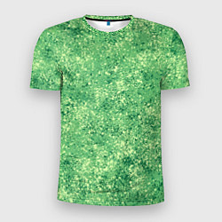 Футболка спортивная мужская Фисташковый текстура напыление, цвет: 3D-принт