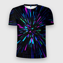 Мужская спорт-футболка Neon rods