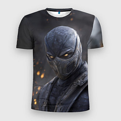 Футболка спортивная мужская Noob Saibot Mortal Kombat, цвет: 3D-принт