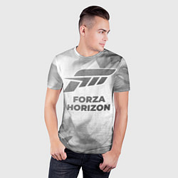 Футболка спортивная мужская Forza Horizon - white gradient, цвет: 3D-принт — фото 2