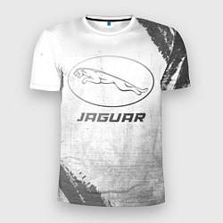 Футболка спортивная мужская Jaguar - white gradient, цвет: 3D-принт