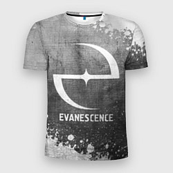 Футболка спортивная мужская Evanescence - grey gradient, цвет: 3D-принт