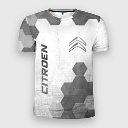 Футболка спортивная мужская Citroen - white gradient вертикально, цвет: 3D-принт