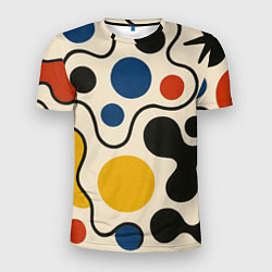 Футболка спортивная мужская Пятна, цвет: 3D-принт