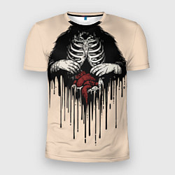 Футболка спортивная мужская Опасные руки, цвет: 3D-принт