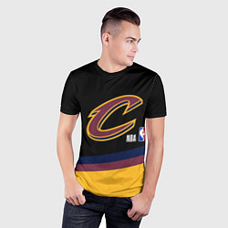 Футболка спортивная мужская Cleveland Cavaliers NBA basketball, цвет: 3D-принт — фото 2