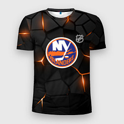 Мужская спорт-футболка Нью Йорк Айлендерс - НХЛ хоккей