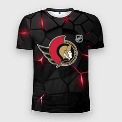 Мужская спорт-футболка Оттава Сенаторз - НХЛ хоккей