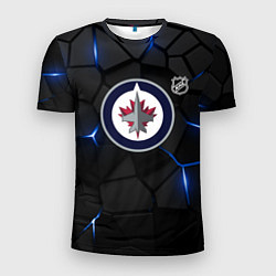 Мужская спорт-футболка Виннипег Джетс - НХЛ хоккей